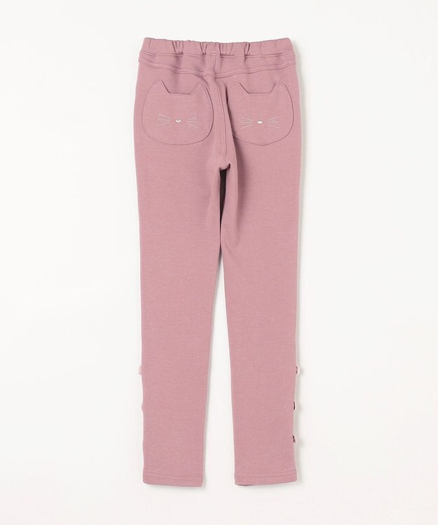 ANY KIDS 7days 裏シャギー ガーリー パンツ ピンク