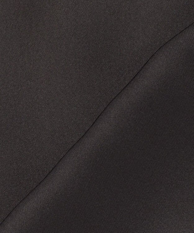 uncrave ライトダブルサテン シャツジャケット ダークブラウン