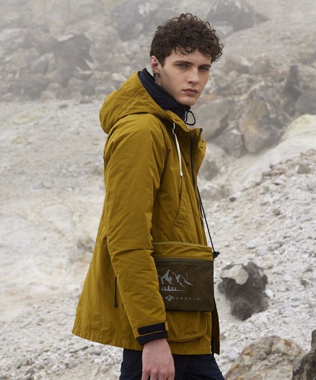 JOSEPH ABBOUD MOUNTAIN 【UNISEX】サスティナブル マウンテンパーカー イエロー系