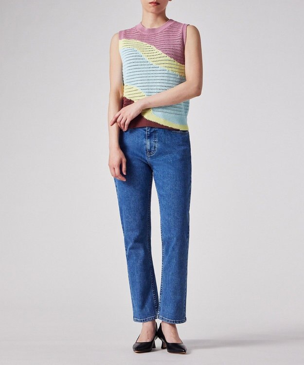 Paul Smith 【洗える】インターシャ ライン ベスト マルチ