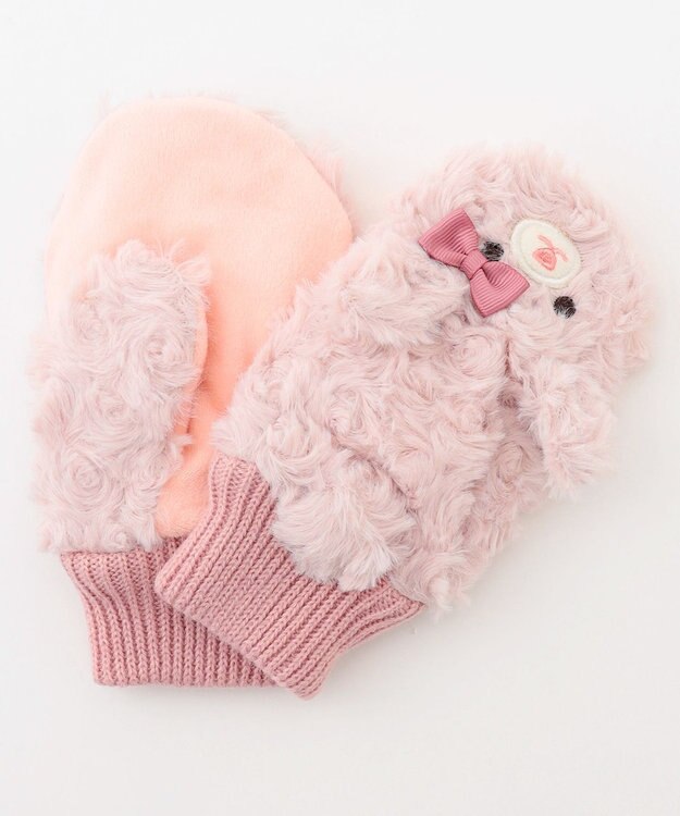 ANY KIDS アニマルモチーフミトン ウサギ