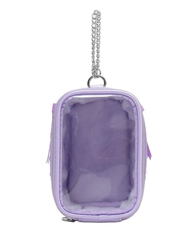 WEGO 【痛バ＆推し活グッズ】サイドレースアップぬいポーチ ライトパープル