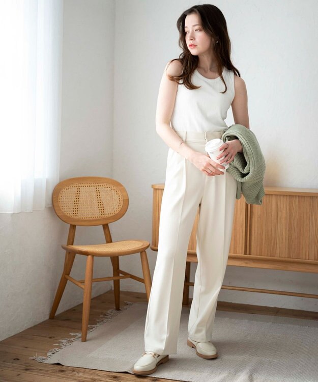 WEGO シンプルタンク ホワイト