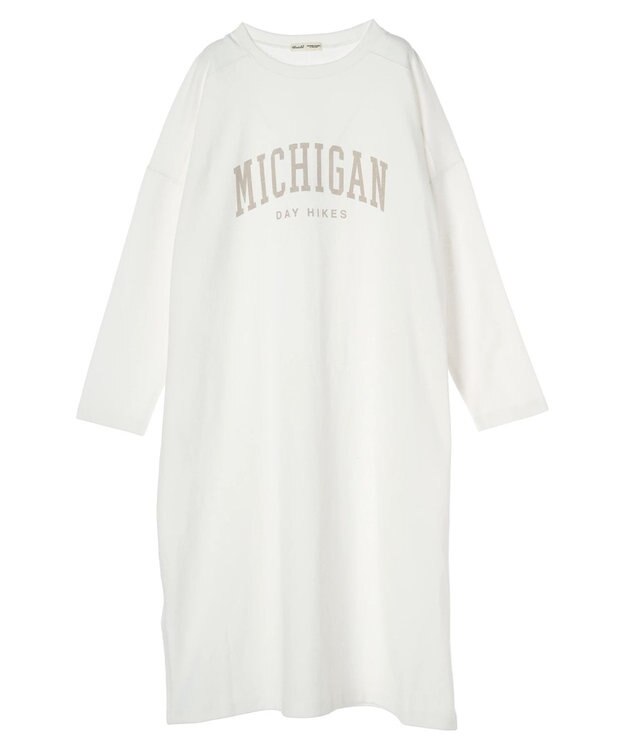 CRAFT STANDARD BOUTIQUE １０／ーウ゛ィンテージ風天竺　ＰＴ　ＯＰ　Ｌ／Ｓ Off White