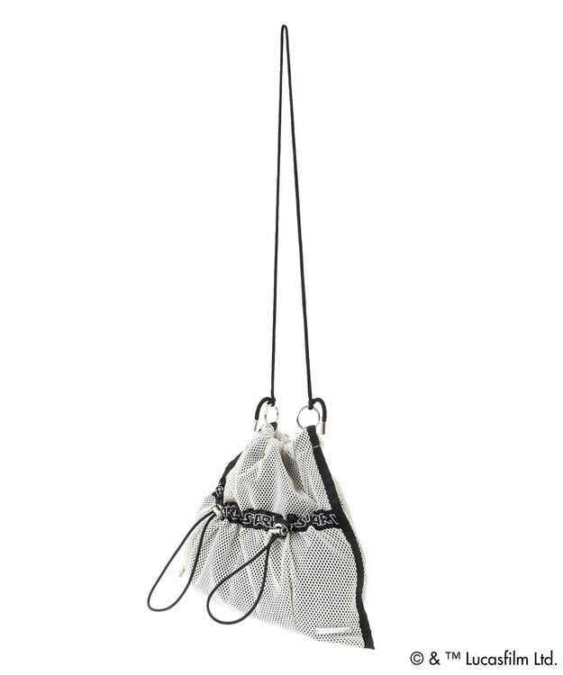 Green Parks STAR WARS/ロゴメッシュバッグ White