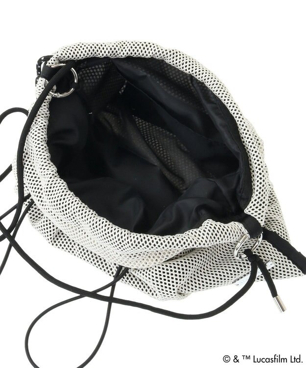 Green Parks STAR WARS/ロゴメッシュバッグ White