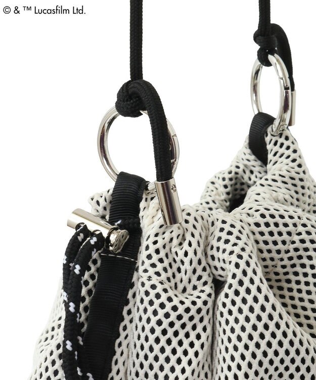 Green Parks STAR WARS/ロゴメッシュバッグ White