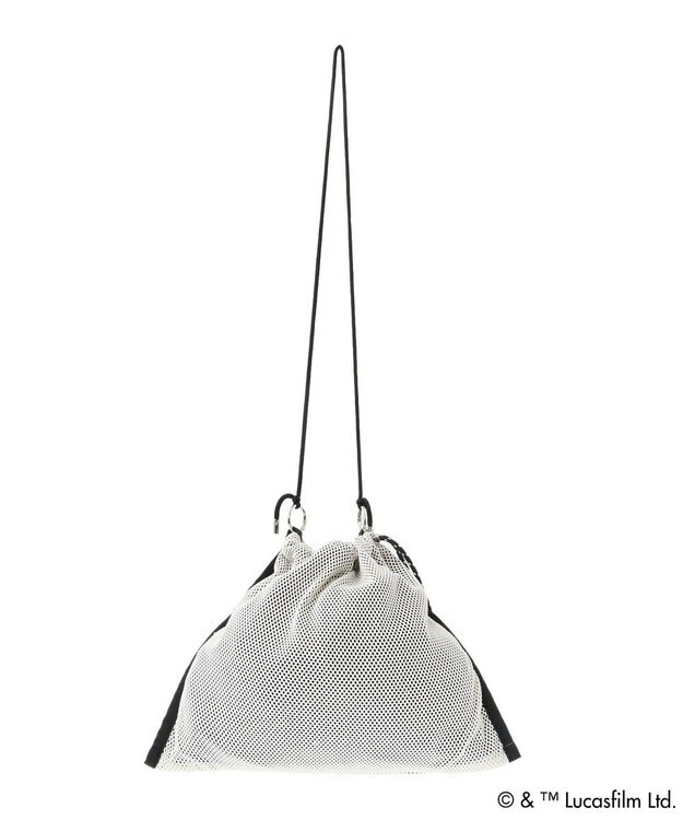 Green Parks STAR WARS/ロゴメッシュバッグ White