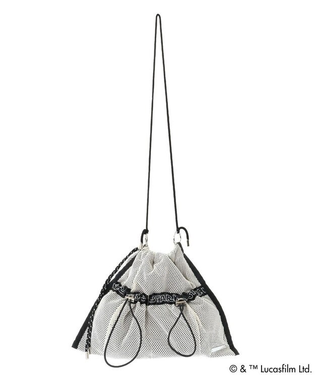 Green Parks STAR WARS/ロゴメッシュバッグ White