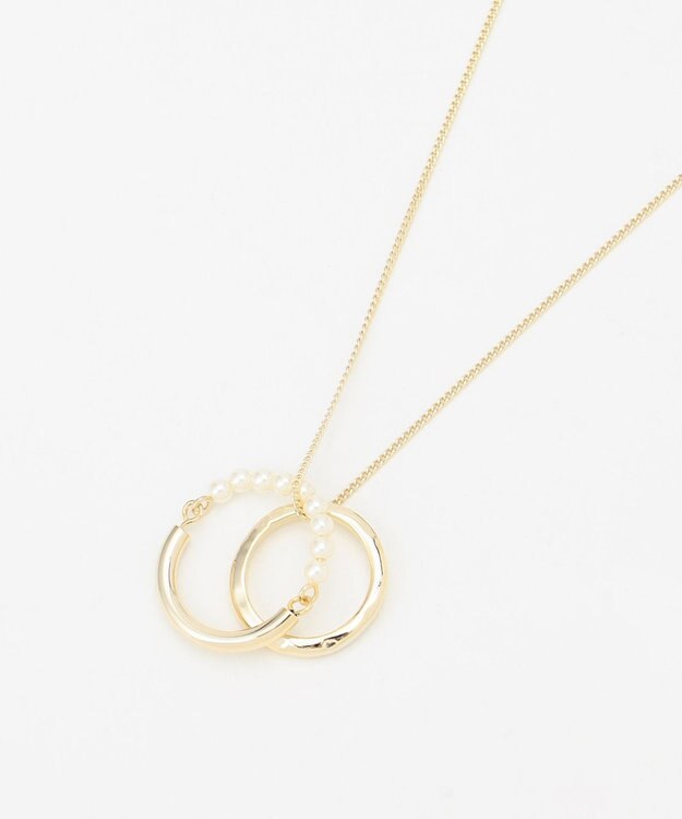 ANY リングネックレス ゴールド