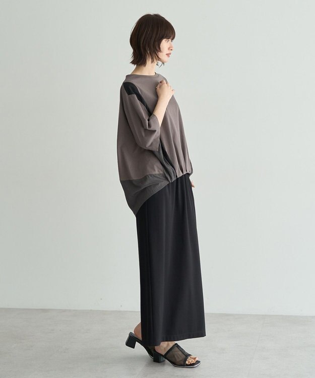 YECCA VECCA 素材MIXカットプルオーバー White