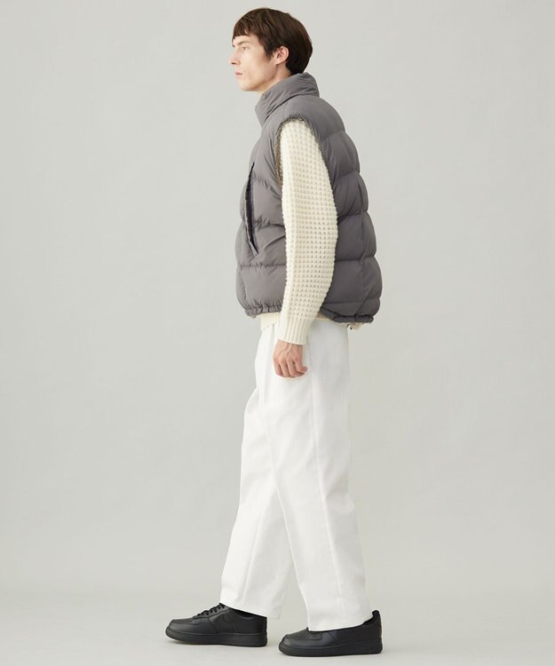 UNFILO MENS ウォーム ライトムーブ リバーシブルベスト [24年秋冬商品] グレー