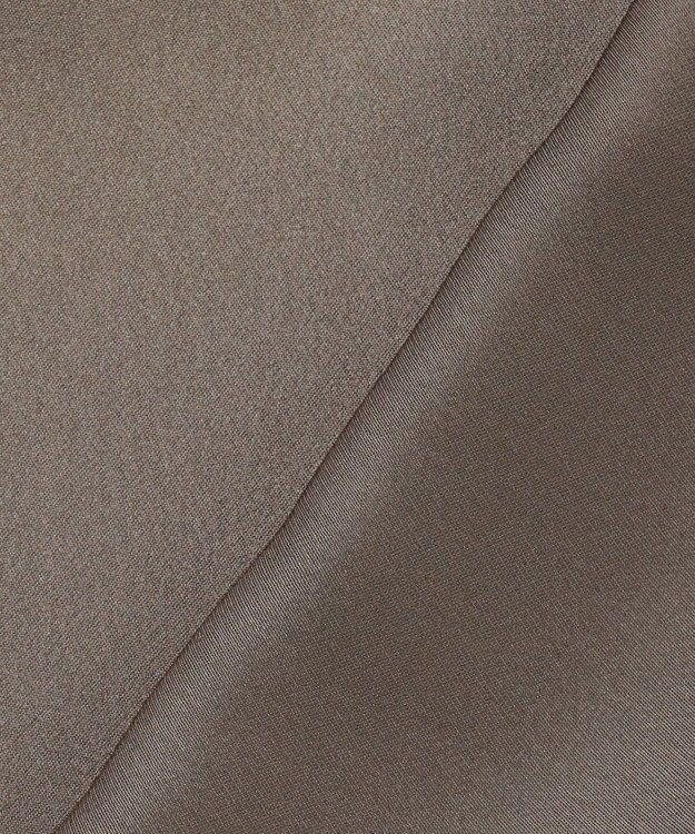 uncrave ライトダブルサテン シャツジャケット トープ