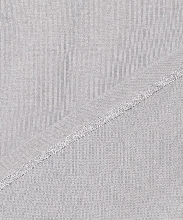 J.PRESS YORK STREET 【WOMEN】バックファブリックコンビ　プルオーバー ライトグレー系