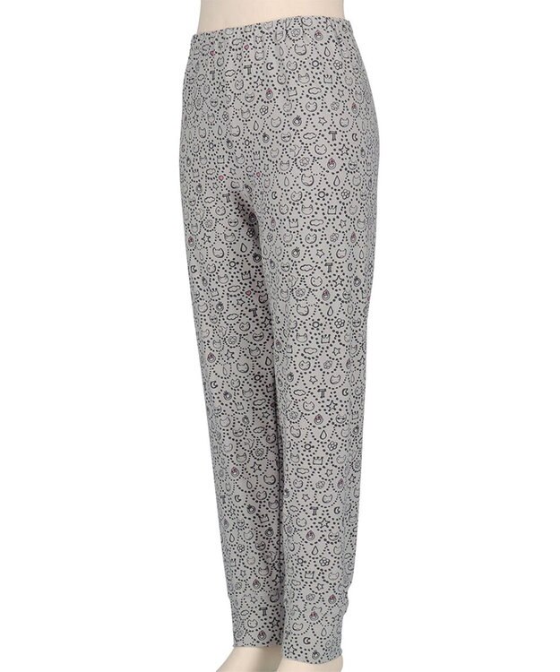 tsumori chisato SLEEP ツモリチサト ボトムス 10分丈 ルームウェア レディース UOW461 /ワコール グレー