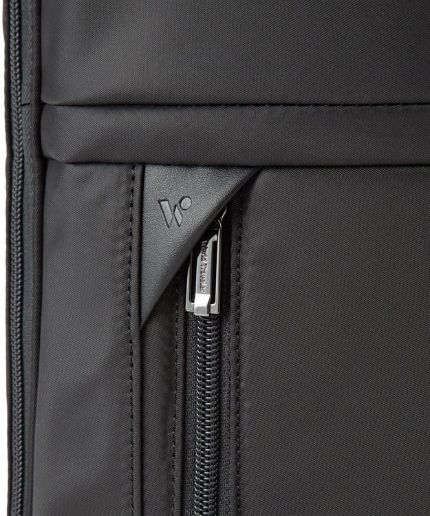 ACE BAGS & LUGGAGE World Traveler サビオ ビジネスリュック B4サイズ 15.6インチPC収納 エキスパンド(容量拡張) ２気室 65343 ワールドトラベラー ブラック