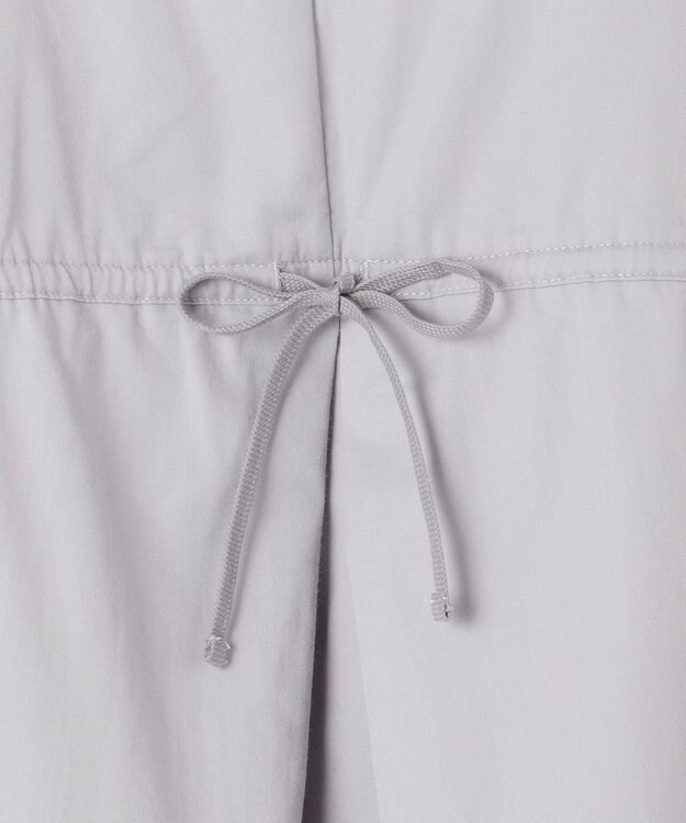 J.PRESS YORK STREET 【WOMEN】バックファブリックコンビ　プルオーバー ライトグレー系