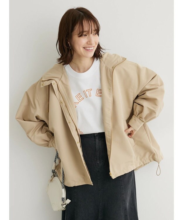 Green Parks ・ＥＬＥＮＣＡＲＥ　ＤＵＥ　ワイドマウンテンパーカー Beige