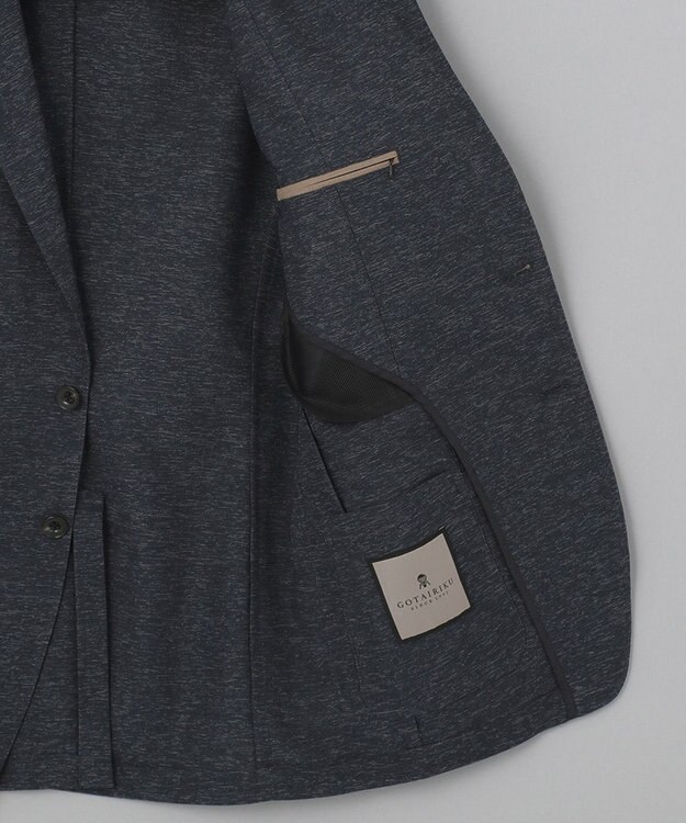 GOTAIRIKU 【AIRY MOVE / セットアップ対応】テクノ カラミ ストレッチ セットアップジャケット ネイビー系8