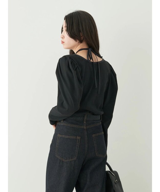 earth music&ecology ホルターネックインナー Black