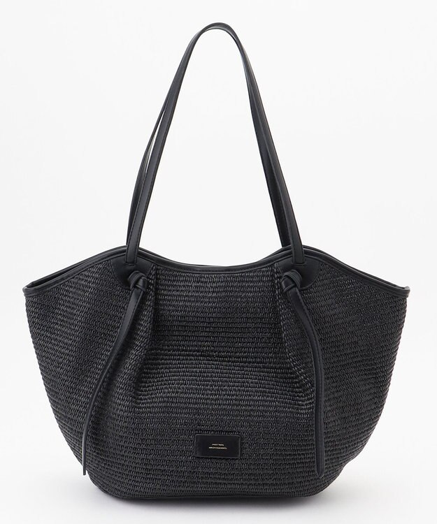 23区 【CLASSY.6月号掲載】雑材ミドル トートバッグ ブラック