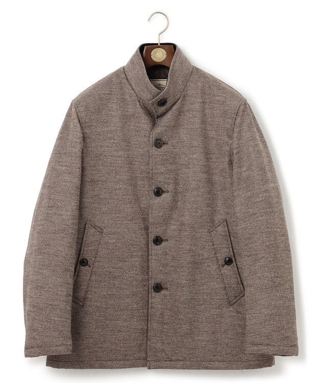 J.PRESS MEN ショートカーコート スタンドカラーブルゾン ブラウン系3