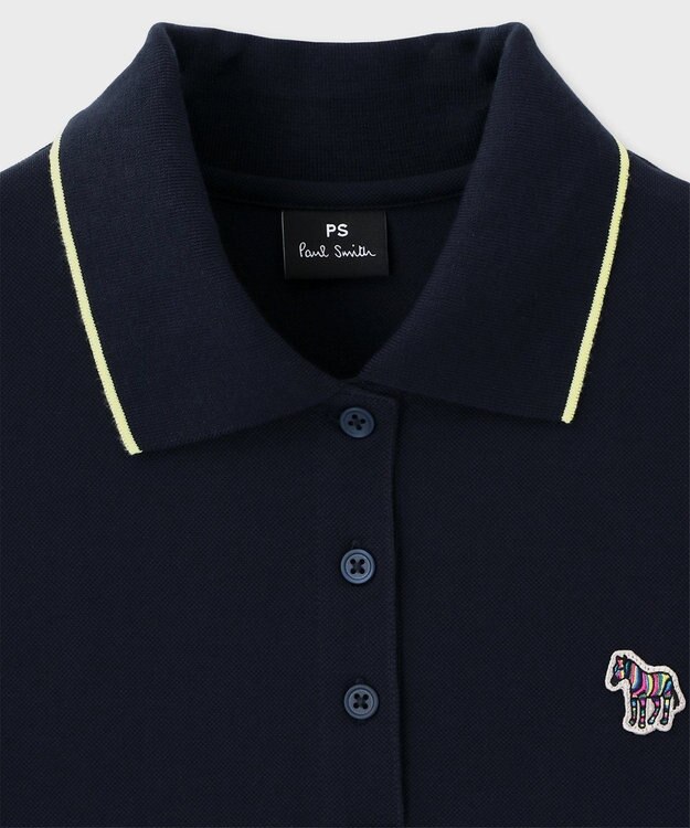 Paul Smith Zebra ライン ポロシャツ ネイビー