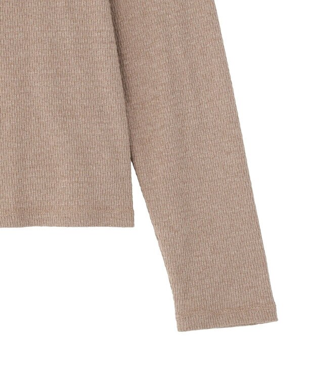 earth music&ecology 【2点SET】レイヤードバイカラーカットワンピース ベージュ