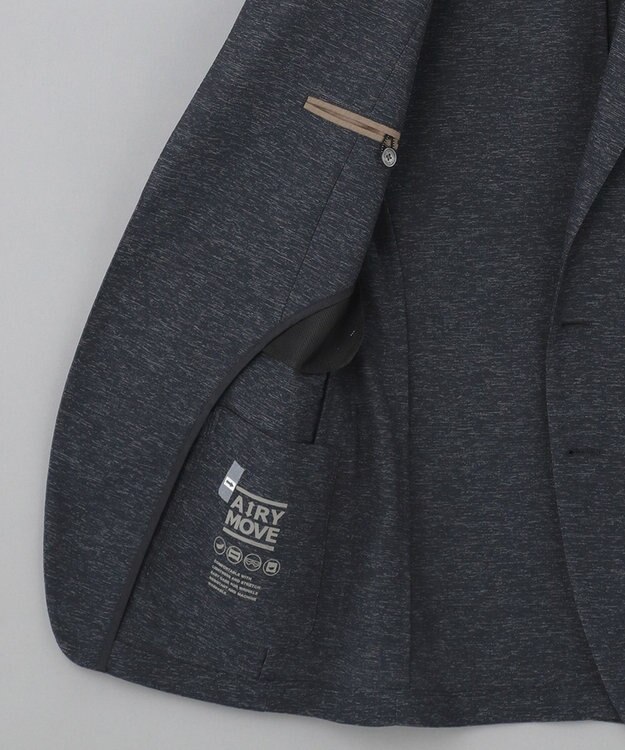 GOTAIRIKU 【AIRY MOVE / セットアップ対応】テクノ カラミ ストレッチ セットアップジャケット ネイビー系8
