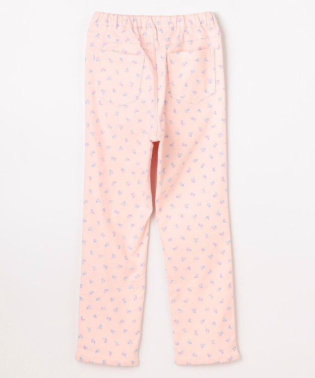 ANY KIDS 【洗濯機可能】ときめきストレッチ 総柄パンツ 花柄