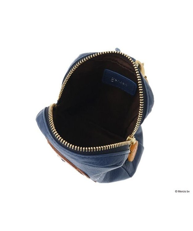 genten 【WEB限定】miffy collection ポーチ「ボリス」 ブルー