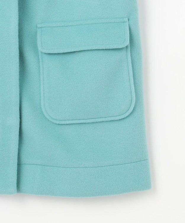 組曲 KIDS 【150-170㎝】ダッフルコート ターコイズ系