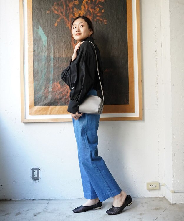 woadblue GLORY ツータック パンツ BLUE