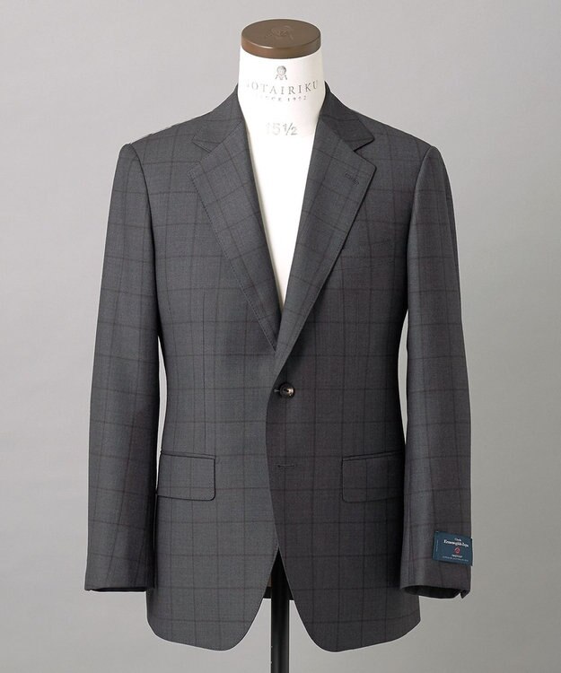 GOTAIRIKU 【ZEGNA/ゼニア】TROFEO/トロフェオ スーツ（グレー×格子） グレー系4