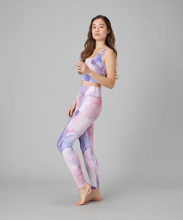 Chacott Chacott BALANCE インクアートプリントブラトップ ピンクＰＴ