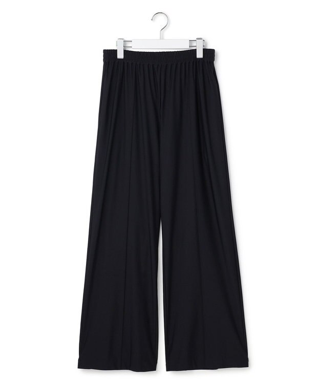 ICB L 【WEB限定カラーあり】マットスキューバ トラックワイドパンツ ブラック