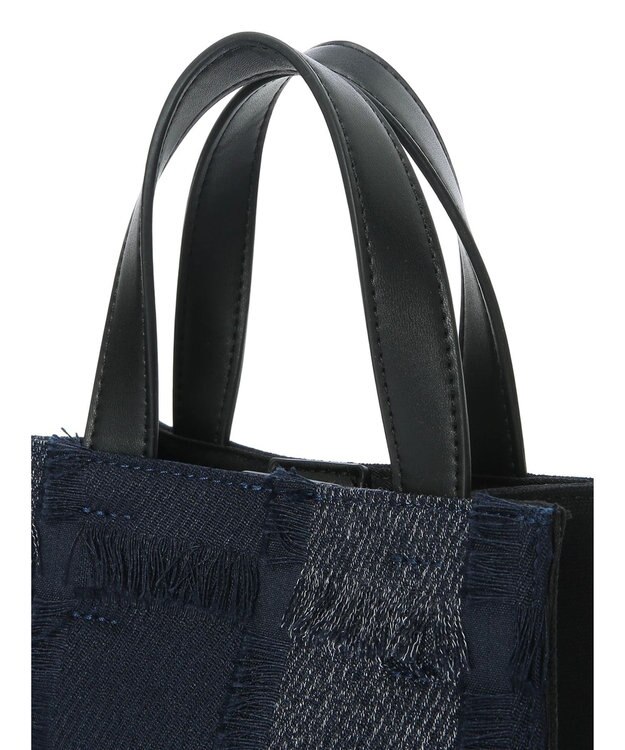 AMERICAN HOLIC 異素材コンビミニＢＡＧ Navy