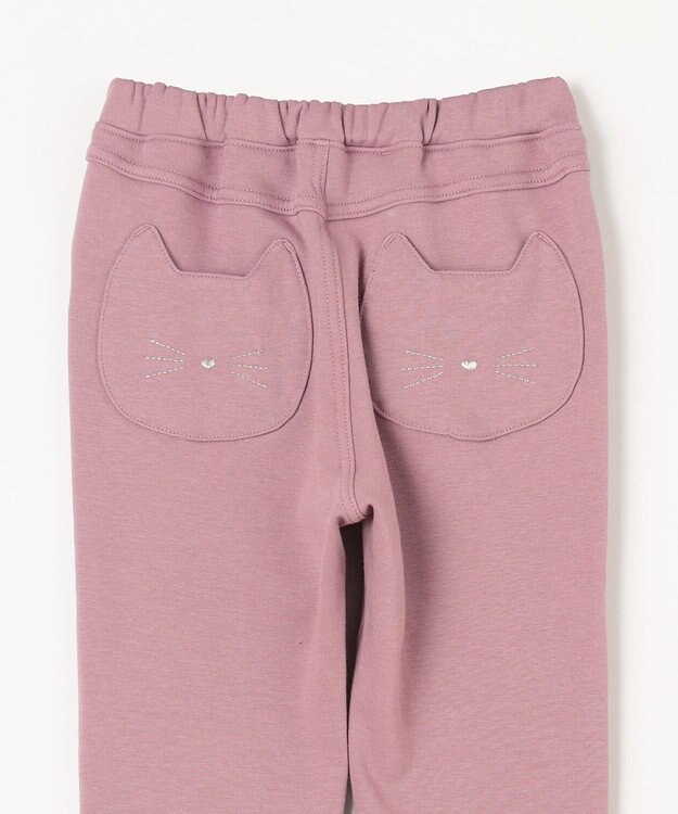 ANY KIDS 7days 裏シャギー ガーリー パンツ ピンク