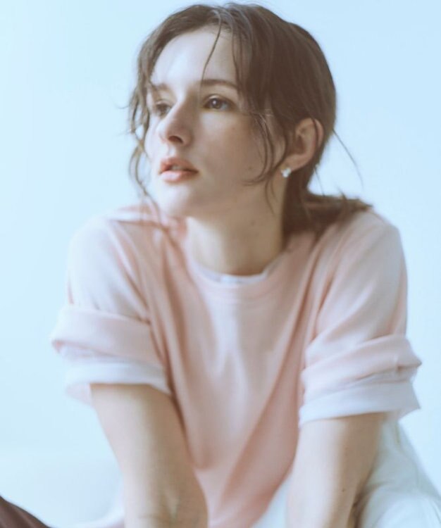 FORFORMO Layered T-shirt レイヤードTシャツ ピンク