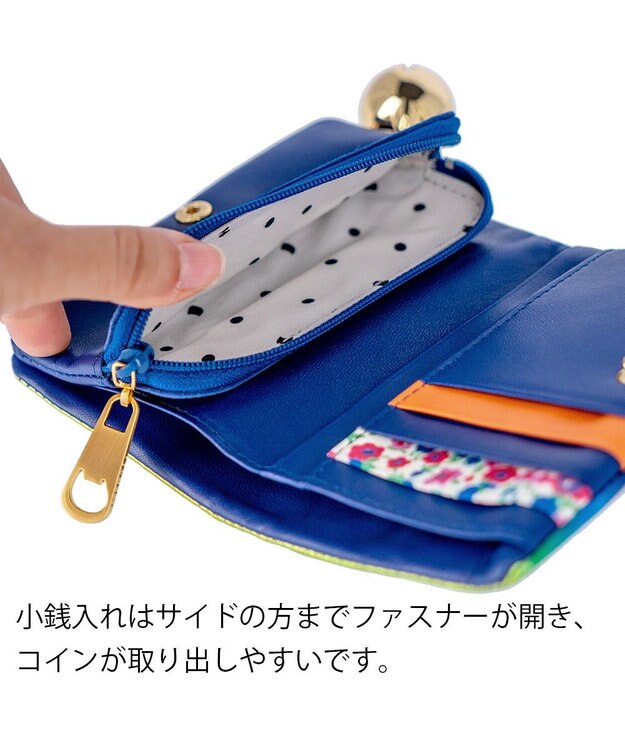 tsumori chisato CARRY キラネコ　2つ折り財布 マルチ