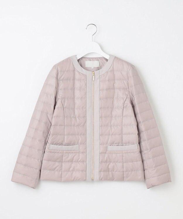 自由区 S 【洗える】ライトダウン ジャケット モーヴ