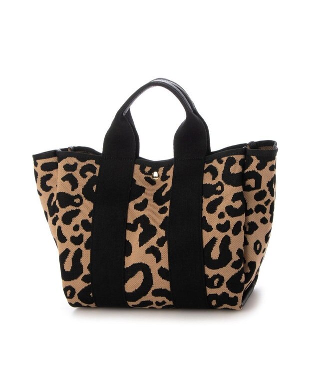 UNBILLION カシュカシュ cachecache / 柄アソートジャガード2wayトートバッグ レオ