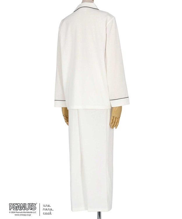 une nana cool MADE WITH PEANUTS やわらか天竺パジャマ WH