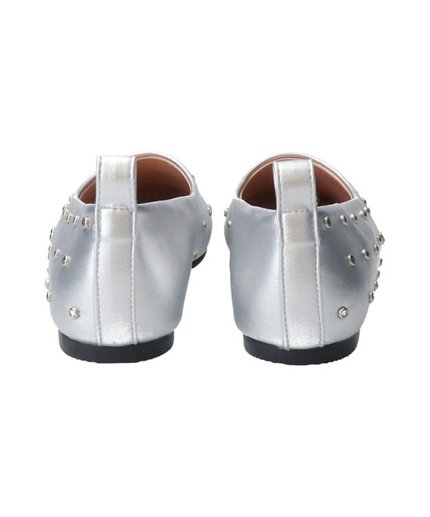 Bridget Birkin 【Bridget Birkin】ドットビジューフラットシューズ シルバー