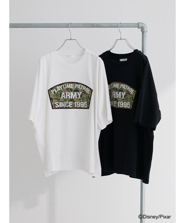 Green Parks Ｔｏｙ　ｓｔｏｒｙ／刺繍パッチＴｅｅ Black