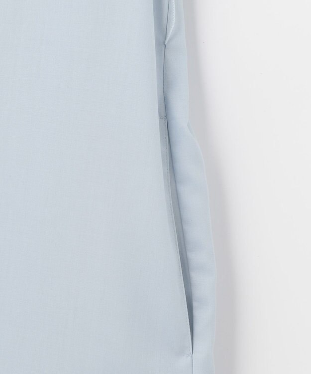 自由区 L 【抗菌/サスティナブル/セット着用可】EASY SET UP ワンピース サックスブルー系