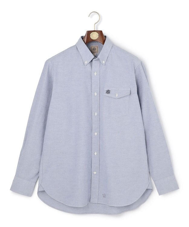 J.PRESS MEN 【IVY SHIRTS / 8色展開】オックスフォードオーバル シャツ /B.D. ネイビー系
