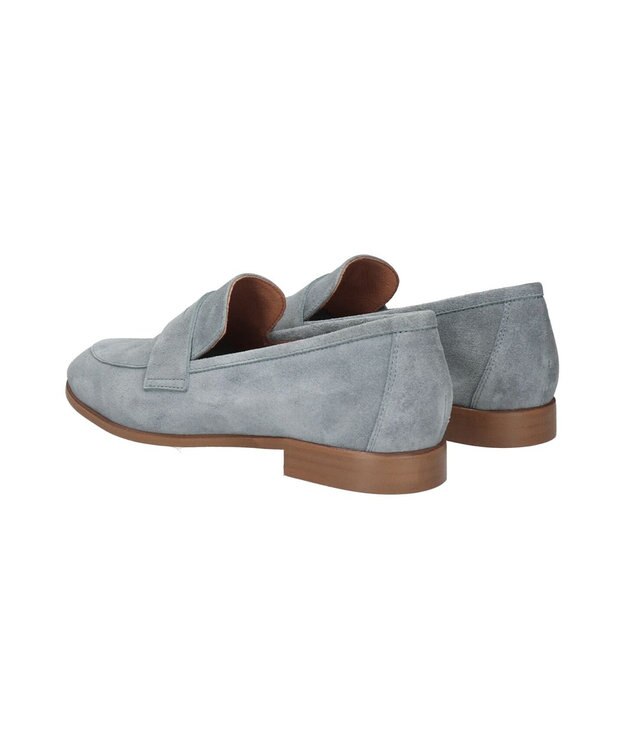 INTER-CHAUSSURES 【ANGEL ALARCON】ラウンドトウベーシックローファー ブルースウェード