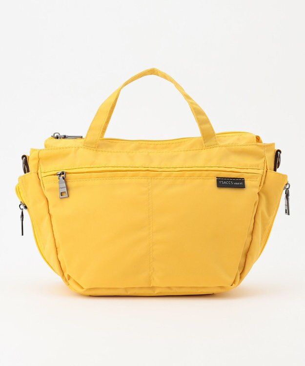 Y'SACCS 【Y’SACCS vous et】サイドジップ2WAYミニトート マスタード