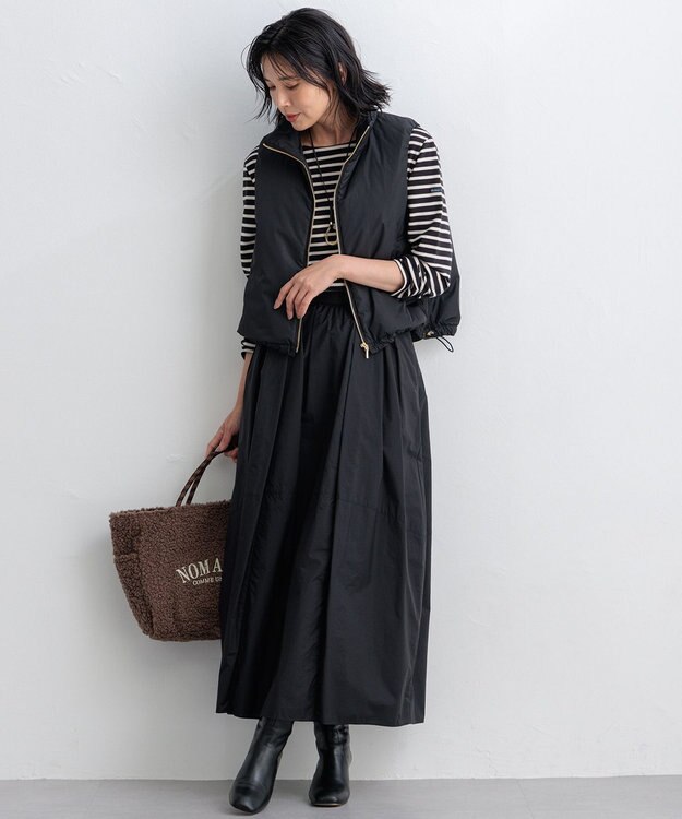 23区 【新色追加/23区別注カラー】NOMADIS SAC2 W ボア トートバッグ ダークブラウン系